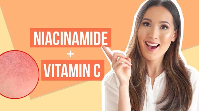 Kết hợp giữa niacinamide và vitamin C