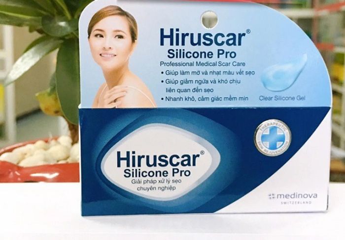 Thuốc trị sẹo Hiruscar Silicone Pro