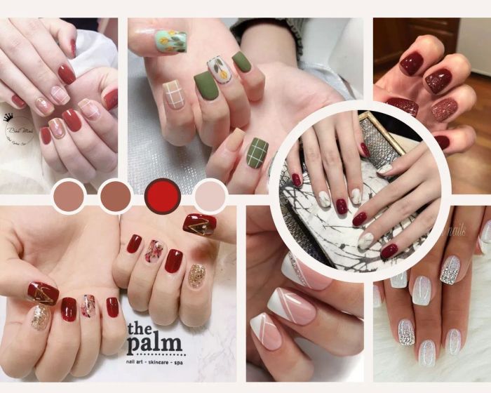 Mẫu nail đẹp nhẹ nhàng