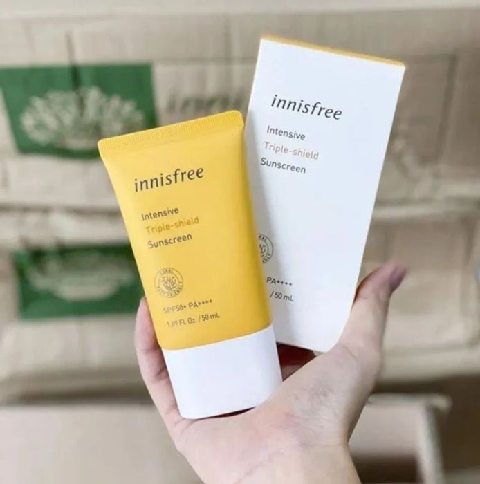 Kem chống nắng cho da dầu Innisfree Triple Shield SPF 50