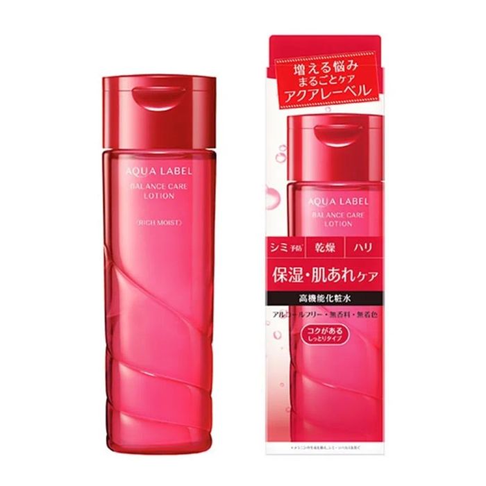 Nước hoa hồng Shiseido Aqualabel đỏ