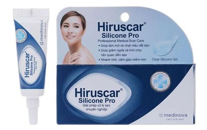 kem trị sẹo thâm Hiruscar Silicone Pro