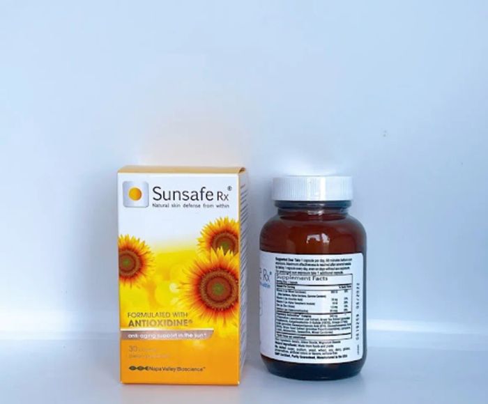 Viên Uống Chống Nắng Sunsafe Rx, 60 Viên