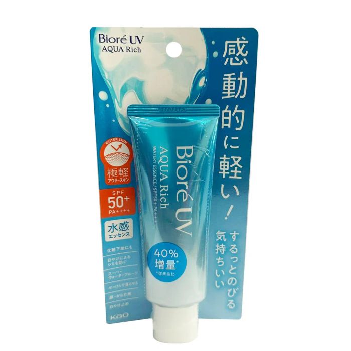 Sản phẩm chống nắng cho nam da khô Biore UV Aqua Rich SPF 50+ PA+++