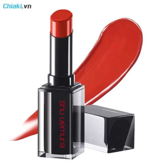 Son Shu Uemura Rouge Unlimited A OR 595 đỏ cam trầm