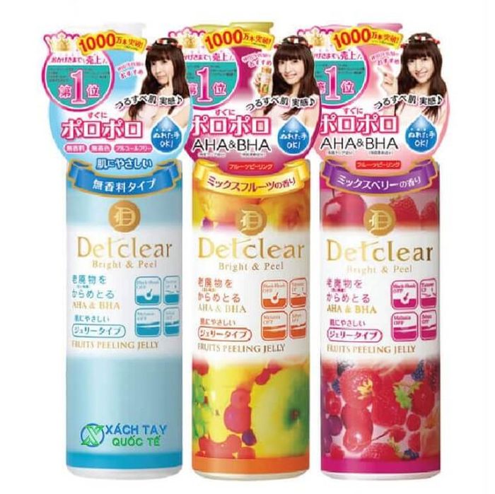 Tẩy da chết Detclear Bright & Peel