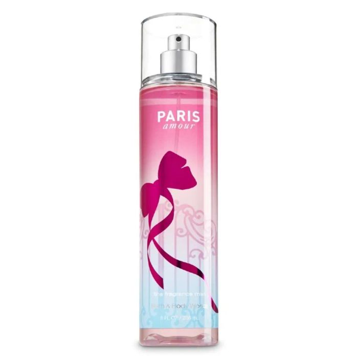 Đặc điểm của Body Mist Paris Amour