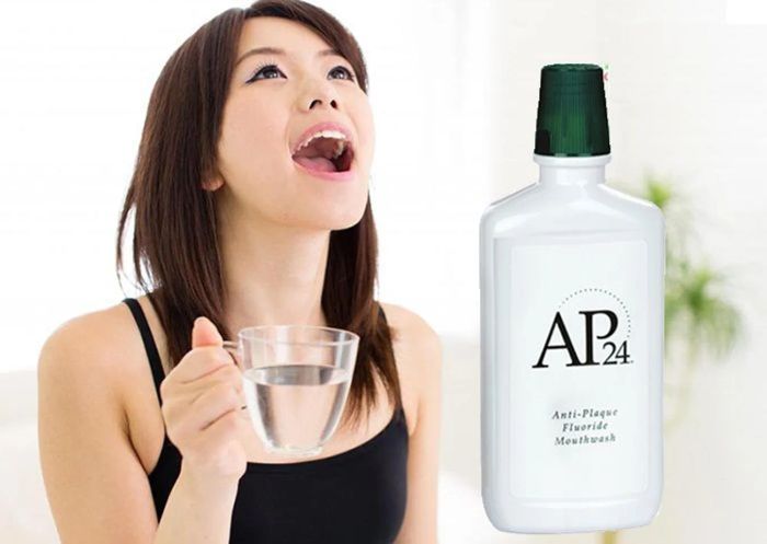 Nước súc miệng AP24 chống Plaque Fluoride Mouthwash