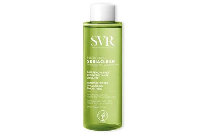 toner dành cho làn da dầu mụn SVR Sebiaclear Micro Peel