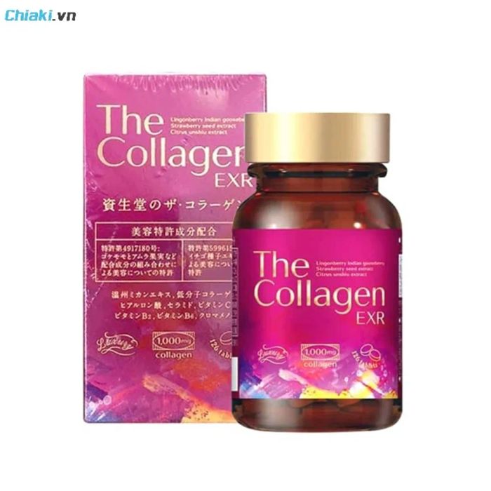 Viên uống Shiseido The Collagen EXR 1000mg