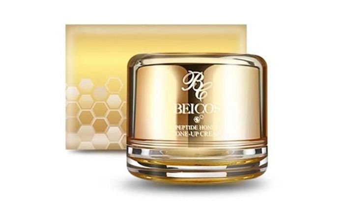 kem dưỡng trắng da hàn quốc Beicos Peptide Honey Tone Up