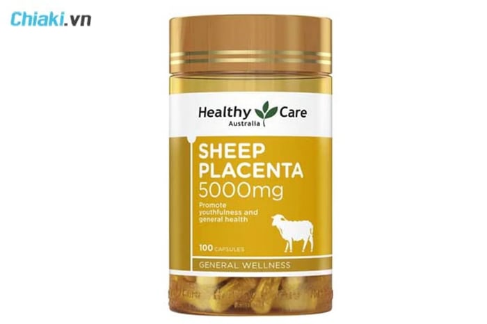 Nhau thai cừu Sheep Placenta Healthy Care 5000mg