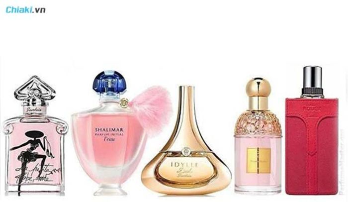 nhãn hiệu nước hoa nổi tiếng thương hiệu Guerlain