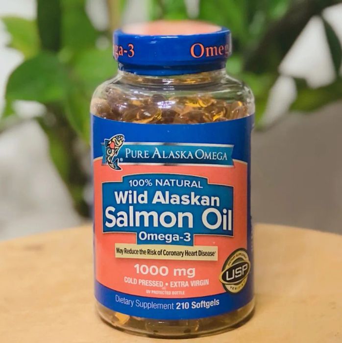 Dầu cá Pure Alaska Omega 3 Fish Oil 1000mg Mỹ