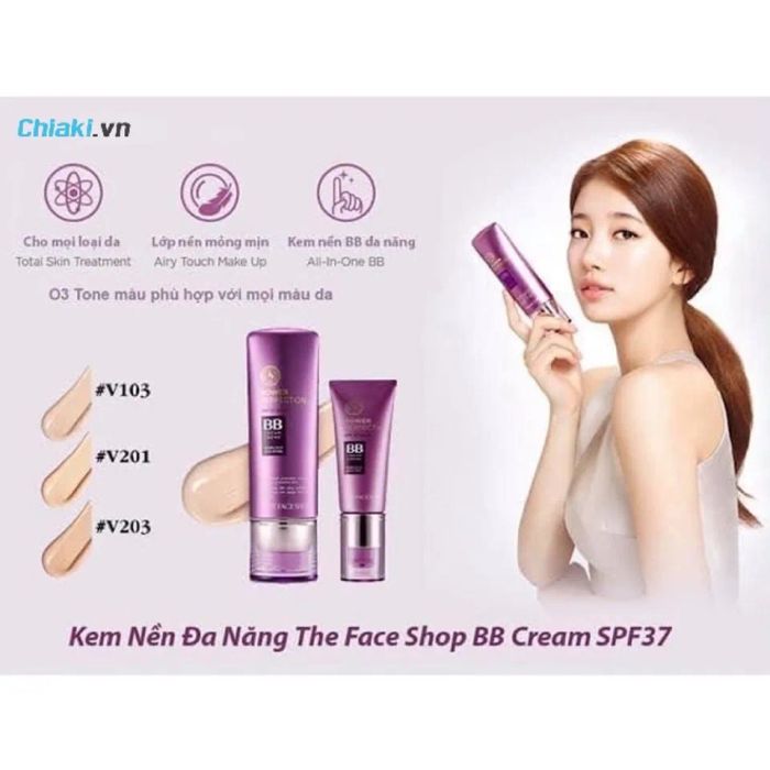 Kem BB Cream Power Perfection của The Face shop