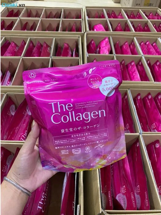 The Collagen Shiseido dạng bột của Nhật Bản