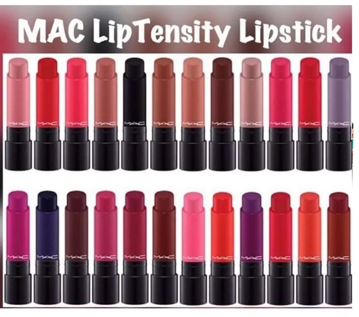 Bảng màu son MAC Liptensity Lipstick