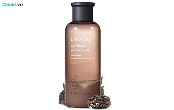 toner dành cho da dầu mụn Innisfree Jeju Volcanic