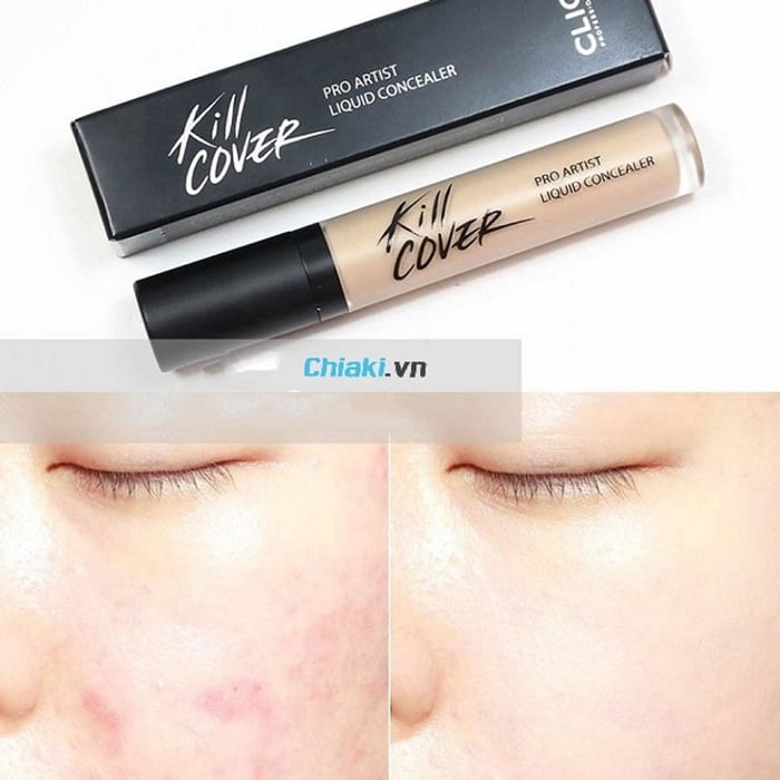 Kem che khuyết điểm lỏng Clio Kill Cover Liquid Concealer của Hàn Quốc