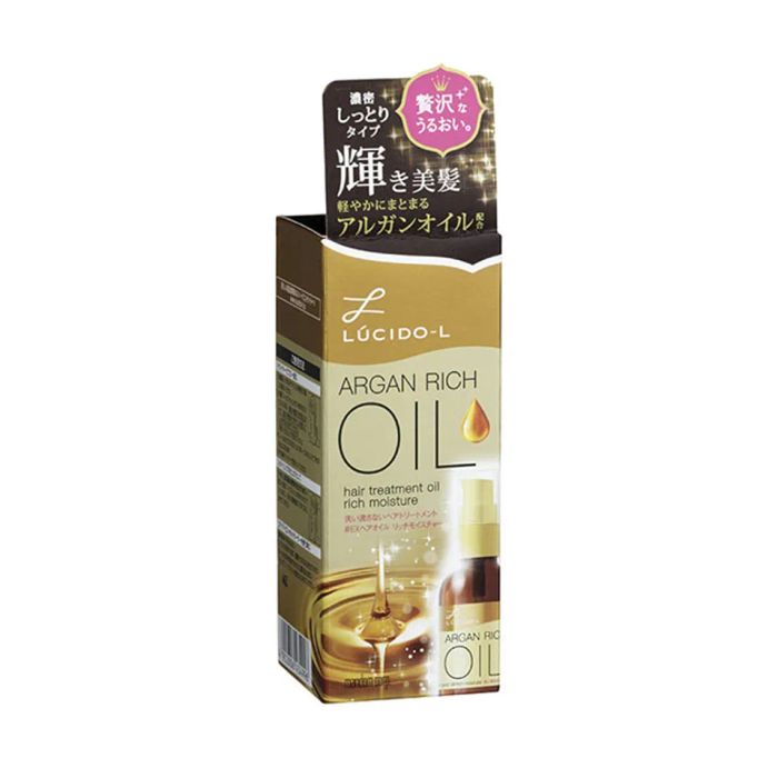 Tinh dầu dưỡng tóc xoăn Lucido-L Argan Rich Oil 