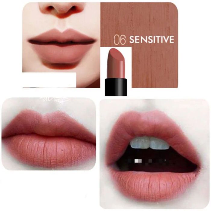 BBia 06 Sensitive Last Lipstick - Son cam đất