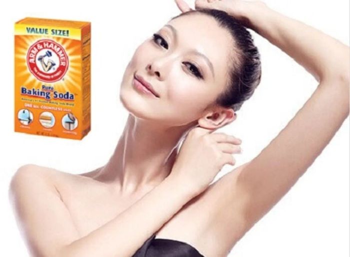 Phương pháp chữa thâm nách bằng baking soda