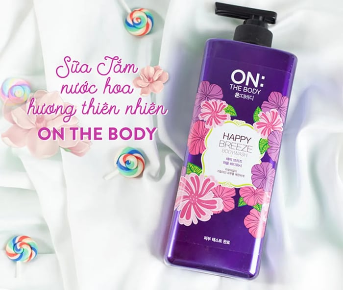 Bao nhiêu tiền một chai Sữa tắm On The Body?