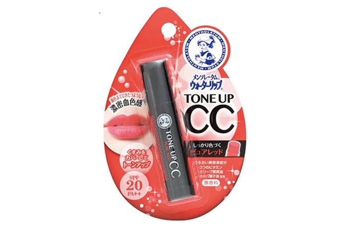 son dưỡng có màu Rohto Mentholatum Water Lip Tone Up CC 