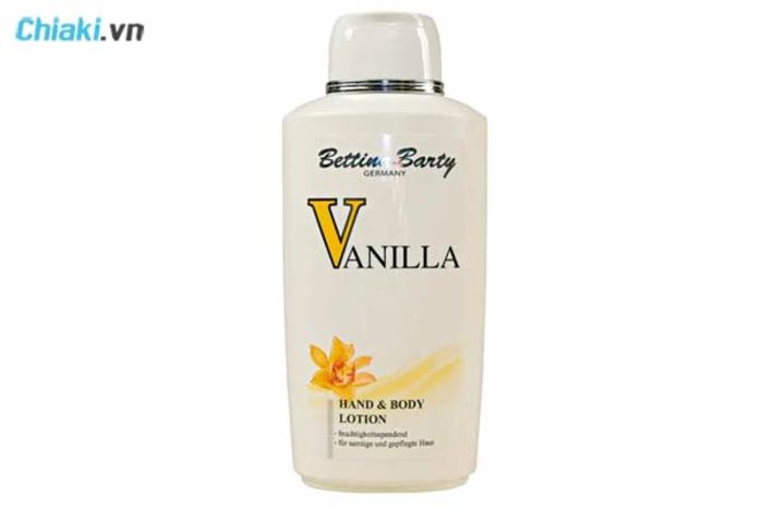 Sữa dưỡng thể trắng da Bettina Barty Vanilla Hand Body Lotion