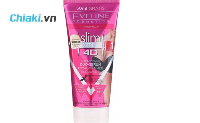 Tinh chất cải thiện vòng 1 kém săn chắc Eveline Slim Extreme 4D