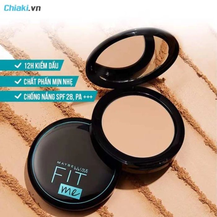 Phấn phủ kiềm dầu Maybelline Fit Me