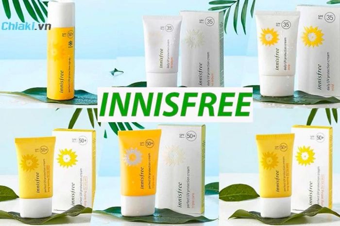 Chọn kem chống nắng Innisfree phù hợp cho da nhạy cảm