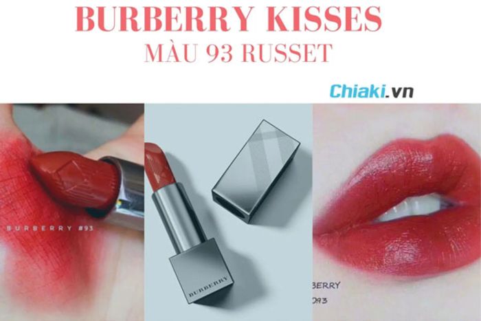 Burberry Kisses 93 - màu son đỏ tôn da