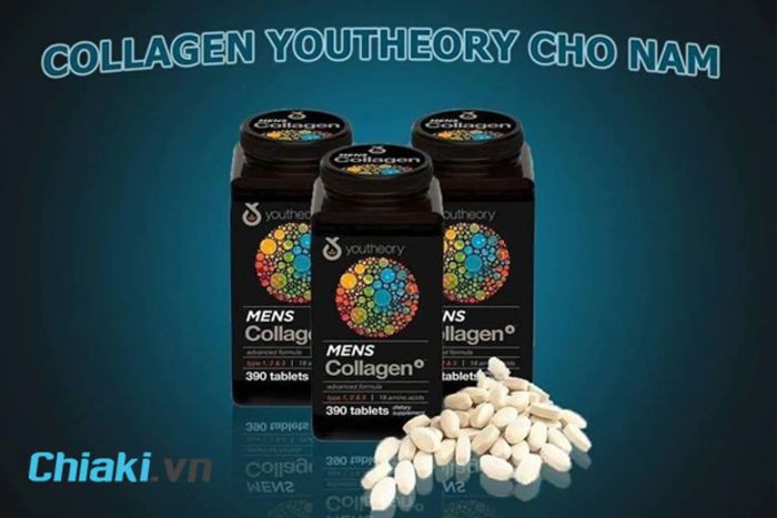 Collagen Mỹ cho nam Youtheory