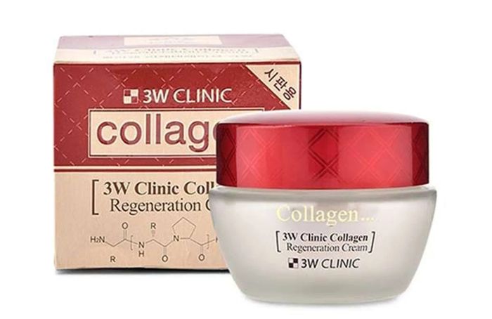 Kem dưỡng trắng da Hàn Quốc 3W Clinic Collagen Regeneration