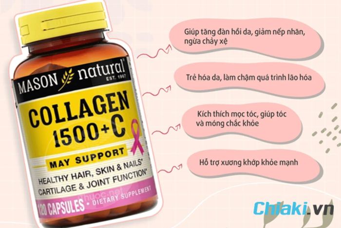 Collagen thủy phân Mason Collagen 1500 mg