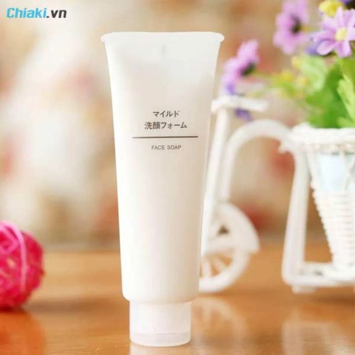 Sữa rửa mặt lành tính Muji Face Soap