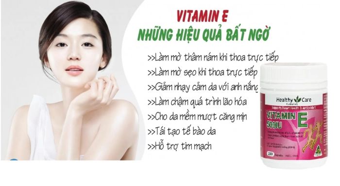 [MÁCH BẠN] 7 Lợi ích của vitamin E Healthy Care mà bạn nữ chưa biết ?