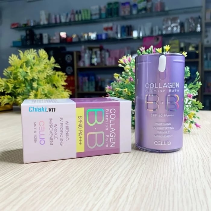 Kem nền BB cream Cellio Collagen Blemish Balm SPF40 PA+++