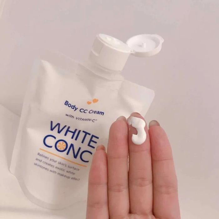 Kem dưỡng ẩm White Conc Body CC Cream cho da khô nhạy cảm