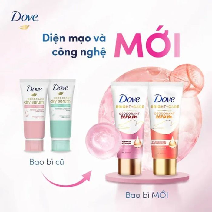 Kem dưỡng trắng nách Dove