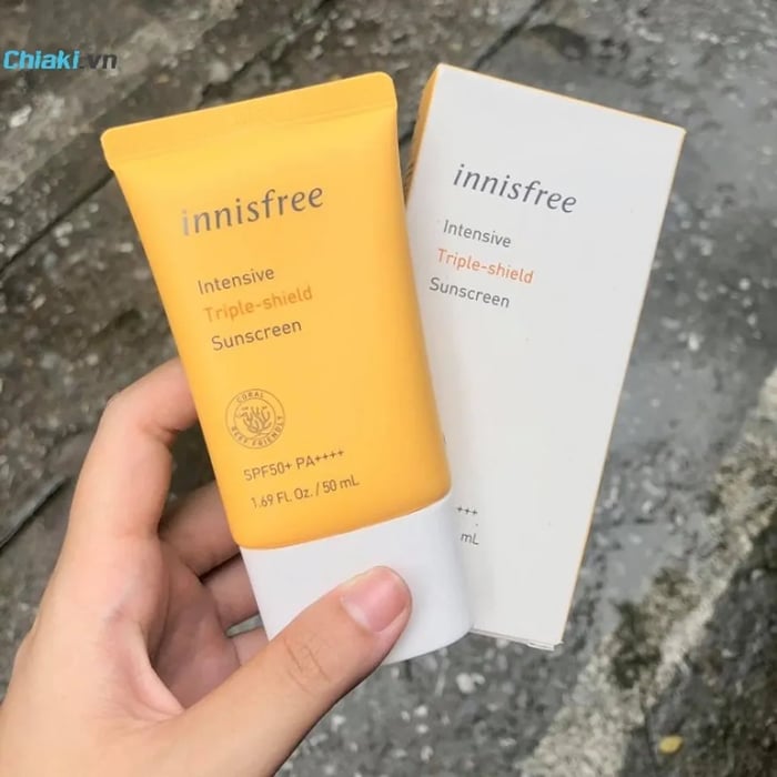 Kem Chống Nắng Innisfree Triple Shield SPF 50