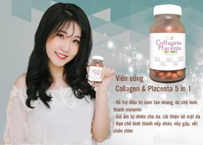 tác dụng của viên uống Collagen Placenta