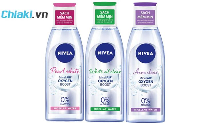 Nước tẩy trang không cồn Nivea