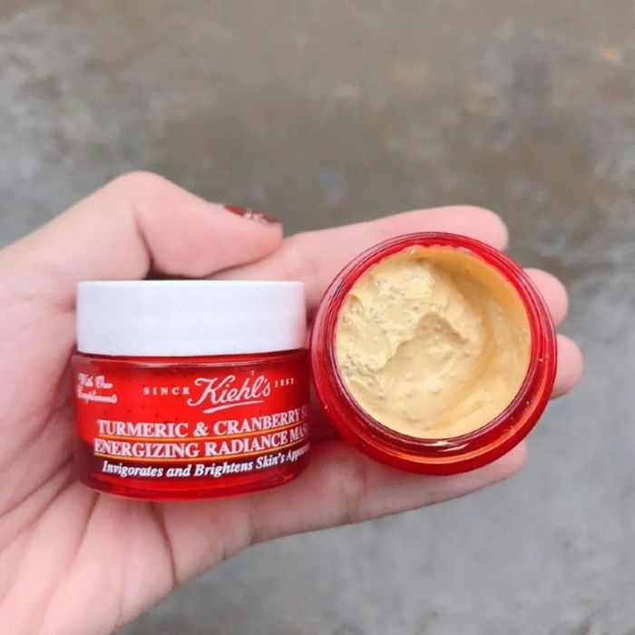 Mặt nạ nghệ Kiehl’s Turmeric & Cranberry thanh lọc da 14ml