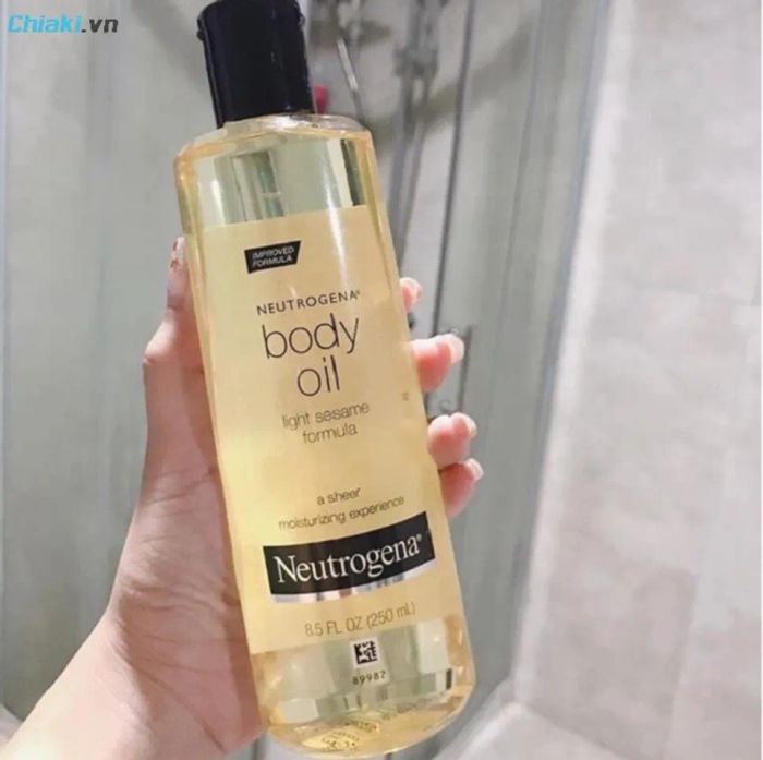 Dầu dưỡng thể Neutrogena Body Oil Light Sesame Formula