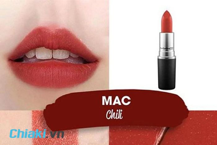 Son MAC Chili - Màu cam đỏ cá tính