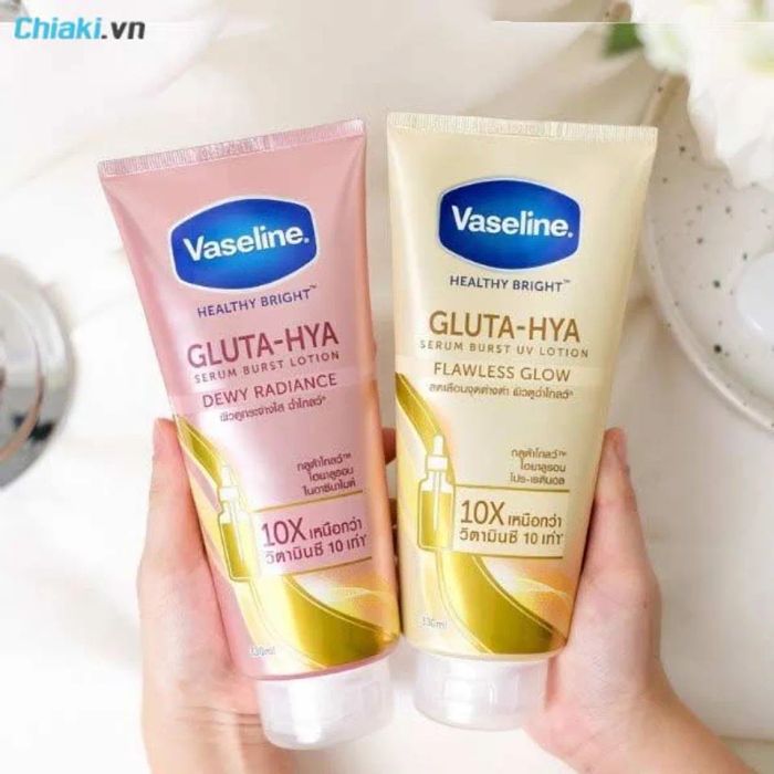 Sữa dưỡng thể Vaseline Healthy Bright Gluta HYA