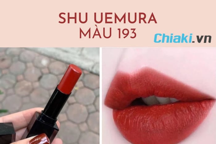 Shu Uemura Rouge Unlimited M RD màu son đỏ gạch