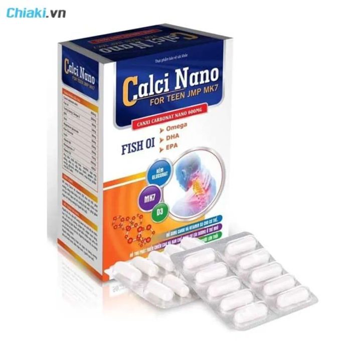 TOP 9 canxi nano dành cho người lớn dễ hấp thu hiệu quả tốt 